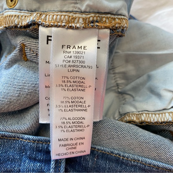 Frame Ali high cigarette jeans - Picture 7 of 9